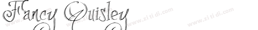 Fancy Quisley字体转换